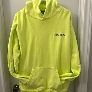 New STADIUM GOODS®
logo-embroidered Eco hoodie " unixex size large